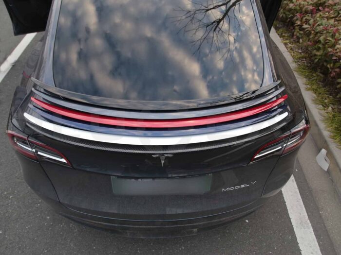 Tesla Model Y_Performance Tail Spoiler (ABS + Coating)