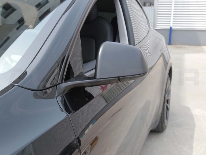 Tesla Model Y_Rear View Mirror Cover Set (ABS + Coating)