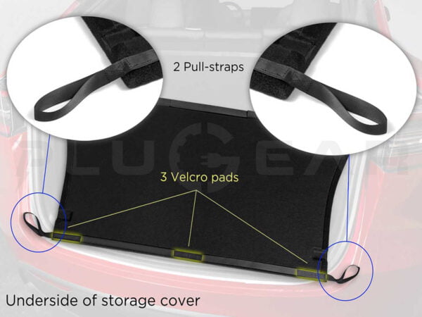 Tesla Model Y_Trunk Assistance Drawstring for Hidden Storage Space