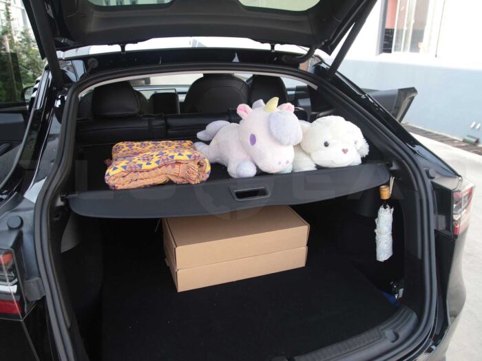 Tesla Model Y_Trunk Cargo Cover, Cargo Blind