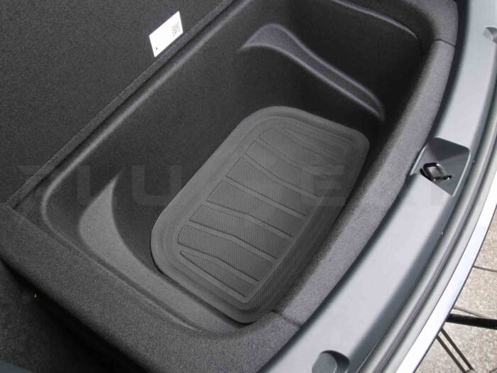 Tesla Model Y_Trunk Lower Compartment Mat (3D-TPR Rubber)