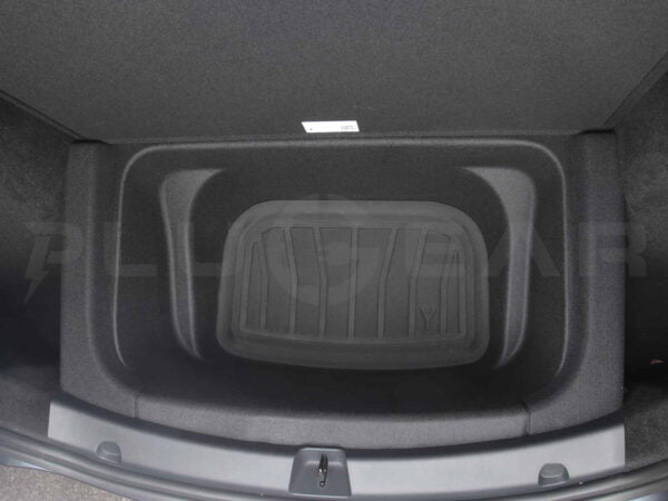 Tesla Model Y_Trunk Lower Compartment Mat (3D-TPR Rubber)