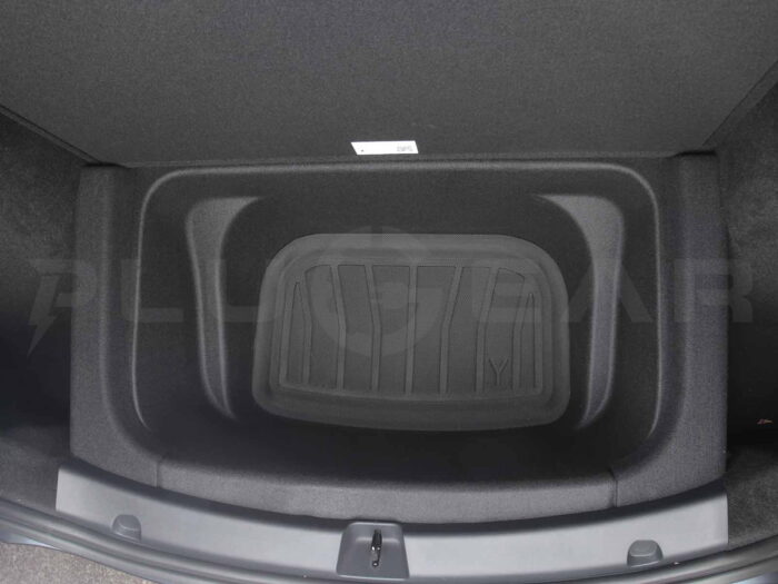 Tesla Model Y_Trunk Lower Compartment Mat (3D-TPR Rubber)