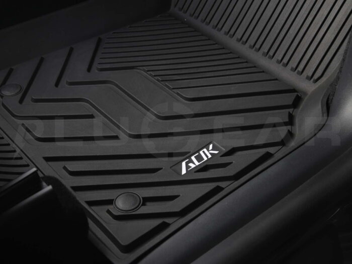 Tesla Model Y_All-weather Interior Floor Mat Set (3 pcs, Premium Recyclable Rubber)