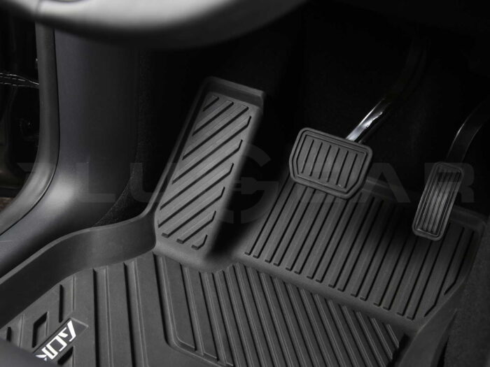 Tesla Model Y_All-weather Interior Floor Mat Set (3 pcs, Premium Recyclable Rubber)