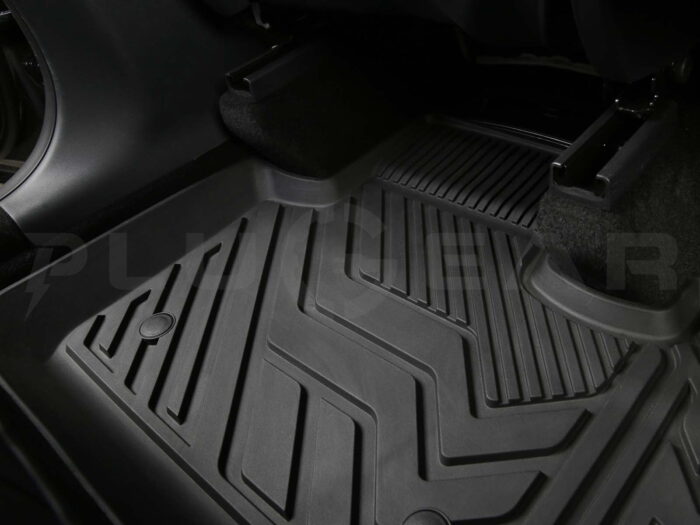 Tesla Model Y_All-weather Interior Floor Mat Set (3 pcs, Premium Recyclable Rubber)