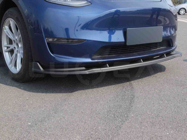 Tesla Model Y_Front Lip Spoiler (ABS + Coating)