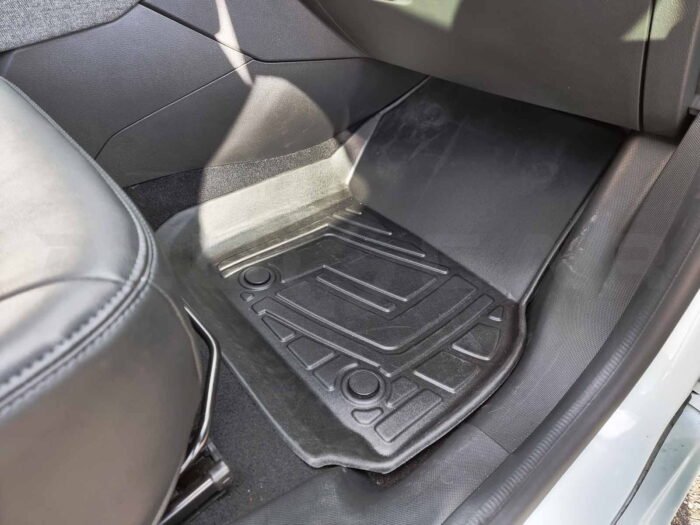 Renault Zoe: All Weather Interior Floor Mats (Premium Recyclable Rubber)