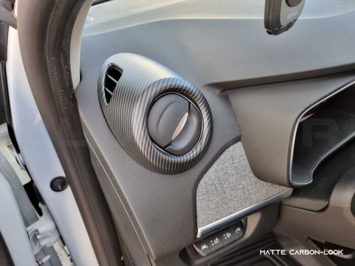 Renault Zoe: Dashboard Air Outlet Decal Insert