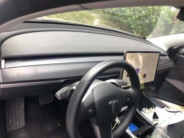 Tesla Model Y_Dashboard Trim Cover