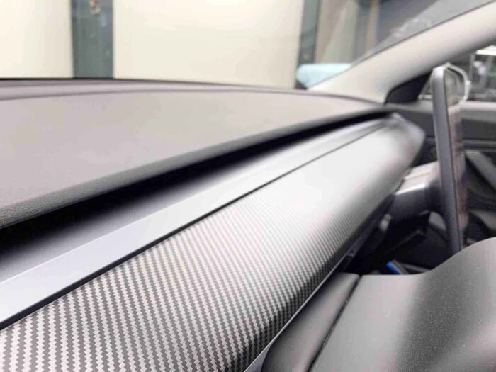 Tesla Model Y_Dashboard Trim Cover