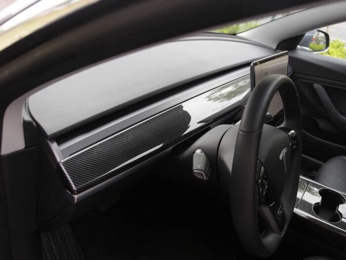 Tesla Model Y_Dashboard Trim Cover