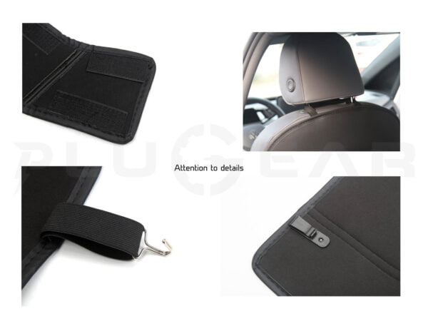 V W ID 3:Front Seatback Protection Cover Set (Artificial Leather)