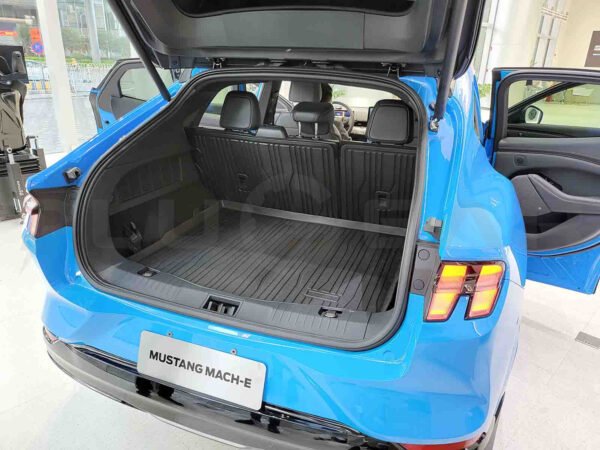 Ford Mustang Mach-e: All-weather Trunk Mat, Boot Liner (Premium Recyclable Rubber)