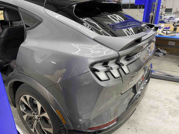Ford Mustang Mach-e: Tail Spoiler - GT Version (ABS+Coating)