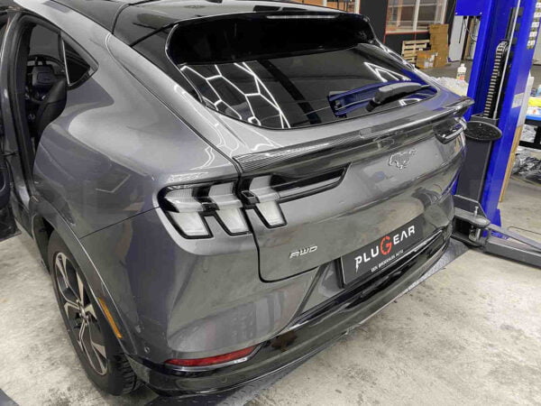 Ford Mustang Mach-e: Tail Spoiler - Performance Version (ABS+Coating)