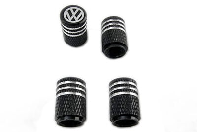 VW ID.3,ID.4: Wheel valve caps, air valve stem covers (Aluminum, 4 pcs)