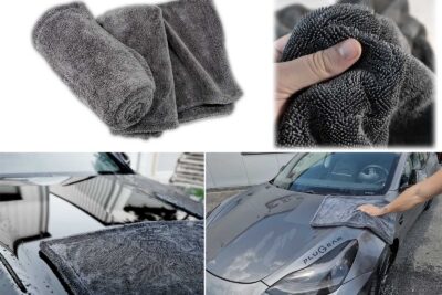 Universal: Professional 1200 GSM Super Thick Twisted Loop Car Detailing / Drying Towel