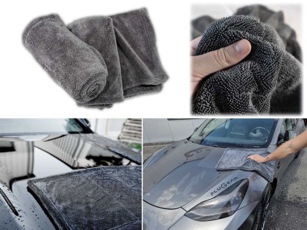 Universal: Professional 1200 GSM Super Thick Twisted Loop Car Detailing / Drying Towel