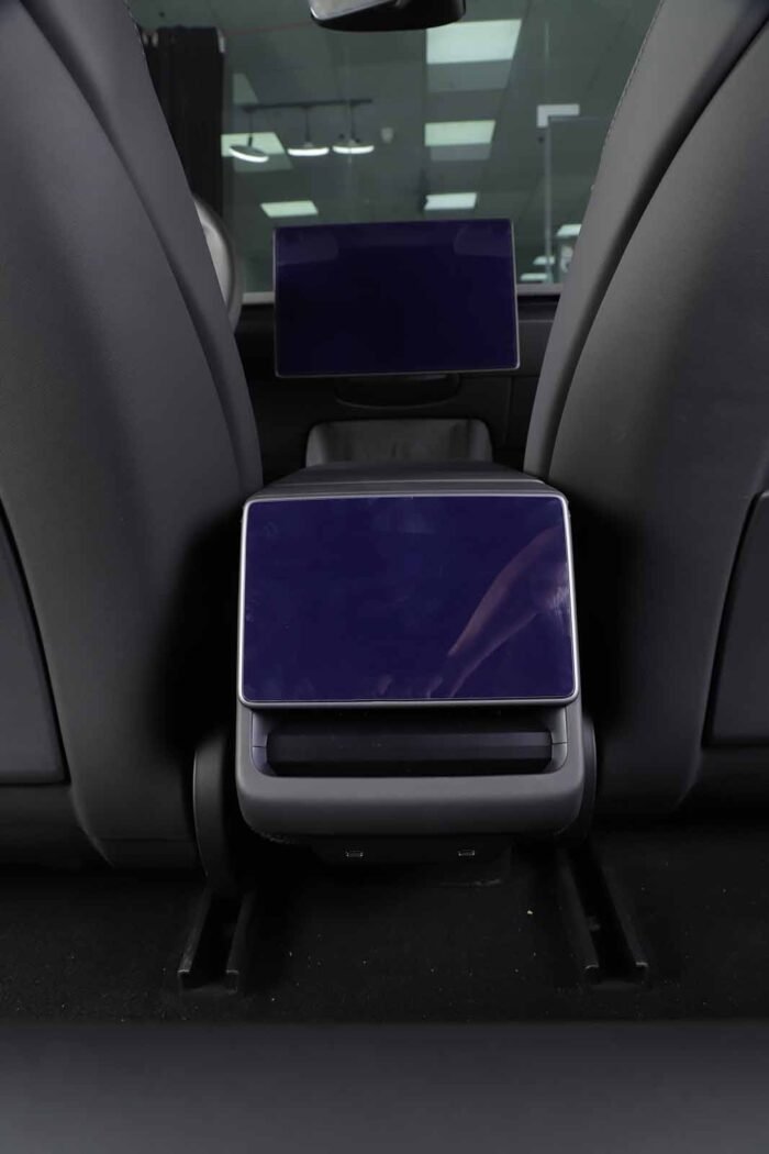 Tesla Model 3 (2024 Highland): Screen Protector Set (9H Tempered Glass, F+R 2 pcs) - Glossy Clear