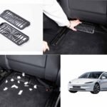 Tesla Model 3 (2024 Highland): Under-seat Air Outlet Grille, Air Vent Protector (set of 2)