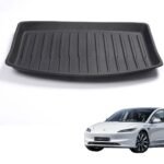 Tesla Model 3 (2024 Highland): Trunk Lower Compartment Mat (Premium Recyclable Rubber)