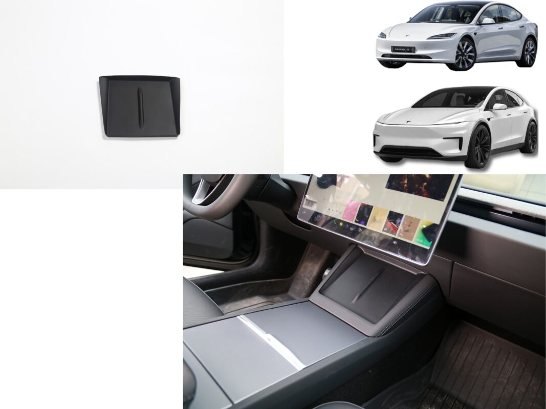 Tesla Model 3 (2024 Highland)/Tesla Model Y 2025_Juniper: Wireless Charging Pad Mat - featured product image