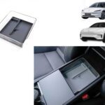 Tesla Model 3 (2024 Highland) / Tesla model Y 2025 Juniper: Armrest Organizer, Rear Center Console Storage Tray