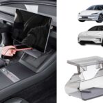 Tesla Model 3 (2024 Highland)/ Model Y_2025 Juniper: Behind Screen Organizer & Under Screen Storage Tray