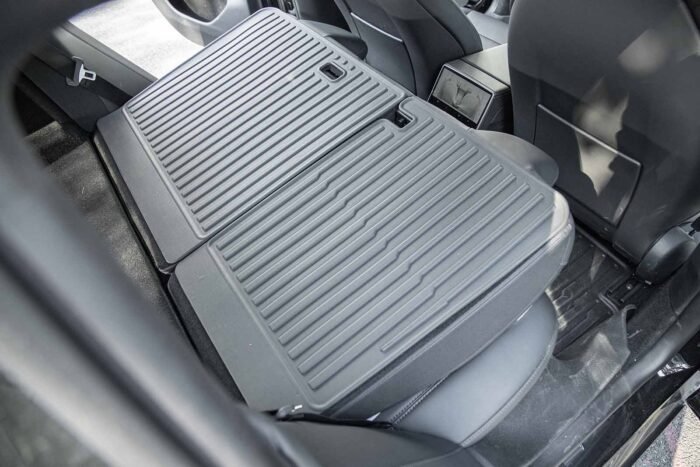 mh364_Tesla Model 3 (2024 Highland)_Trunk Seat Back Protection Mats, Guard Boot Liner (Premium Recyclable Rubber, 2 pcs)6