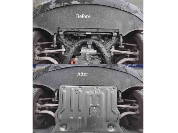 mh366_Tesla Model 3 (2024 Highland)_Undercarriage Shield Underbody Guard