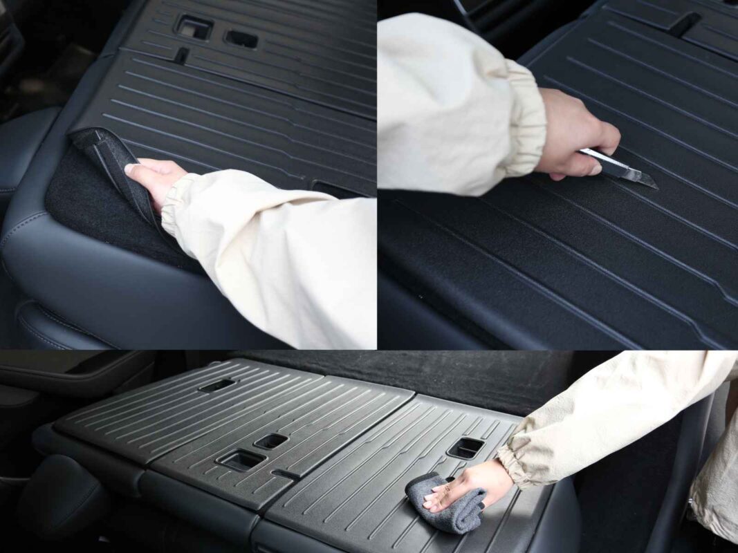 Tesla Model Y 2025 Juniper: Seat Back Protector Mats,Guard Boot Liner - product gallery image 1