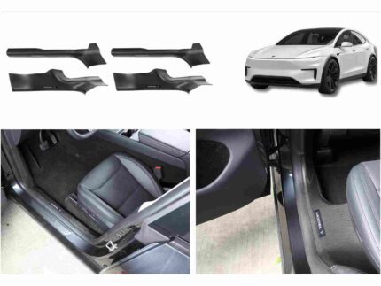 TJ385_Tesla-Model-Y-2025_Juniper-Interior-Door-Sill-Protector-ABS-Carbon-Look
