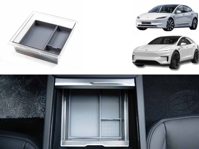 Tesla Model 3 (2024 Highland) and Model Y (2025 Juniper): Center Console Organizer