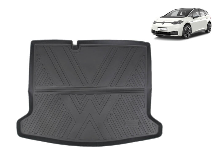 VW ID.3: Premium Recyclable Rubber Trunk Mat, Boot Liner