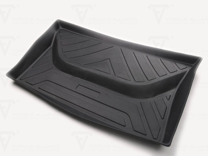 Tesla Model Y: Trunk Lower Compartment Mat (Premium Recyclable Rubber)