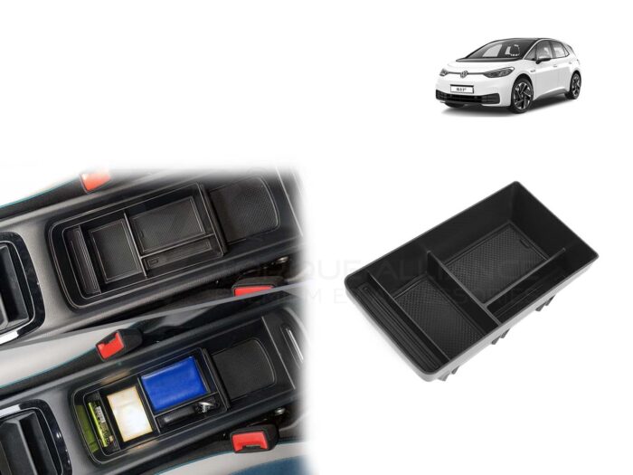 VW ID.3: Middle Console Organizer, Storage Tray