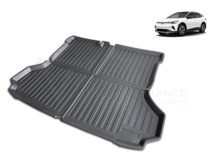 VW ID.4: Trunk Mat, Boot Liner (Premium Recyclable TPE Rubber)