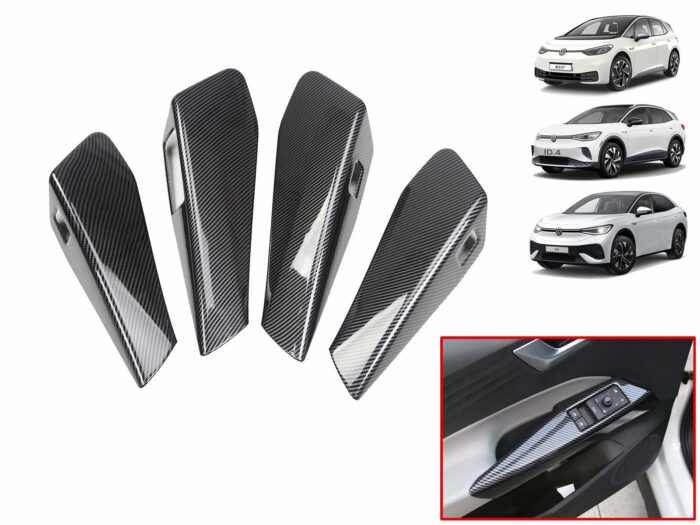 VW ID.3, ID.4 & ID.5 Interior Door Handle Covers – 4-Piece Set